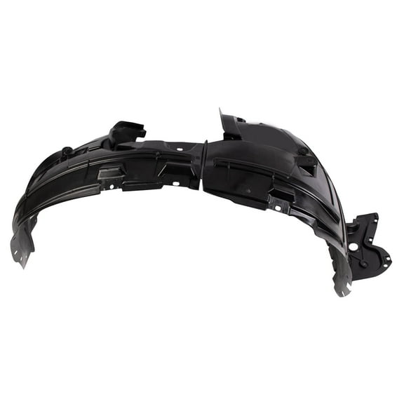 TRQ Front Right Inner Fender Liner Black Passenger Side Fits Select 2014-2018 Nissan Rogue NI1249135