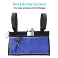 thumbnail image 3 of GOOHOCHY Bolsa para silla de ruedas, organizador grande para guardar scooters y colgarla en el bolso de viaje (azul), 3 of 8