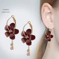 thumbnail image 4 of Xihbxyly Pendientes de Cristal con Piedras Coloridas Individuales y Accesorios Geométricos de Colores para Mujer, 4 of 7