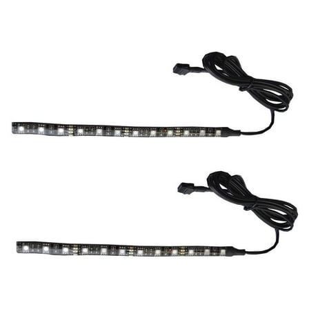 From China Kingshowstar 2PCS 8inch 12 LED Multi-Color Flexible Strip Accent Lights 5050 SMD Flex RGB for Motorcycle,ATV,Car,