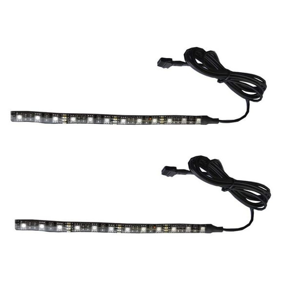 From China Kingshowstar 2PCS 8inch 12 LED Multi-Color Flexible Strip Accent Lights 5050 SMD Flex RGB for Motorcycle,ATV,Car,