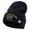 Navy, variant on US Paratrooper Veteran Embroidered 12 Inch Long Knitted Beanie - Olive OSFM