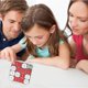 thumbnail image 5 of Juego educativo Number Slide Puzzle de metal rojo y blanco, 5 of 7
