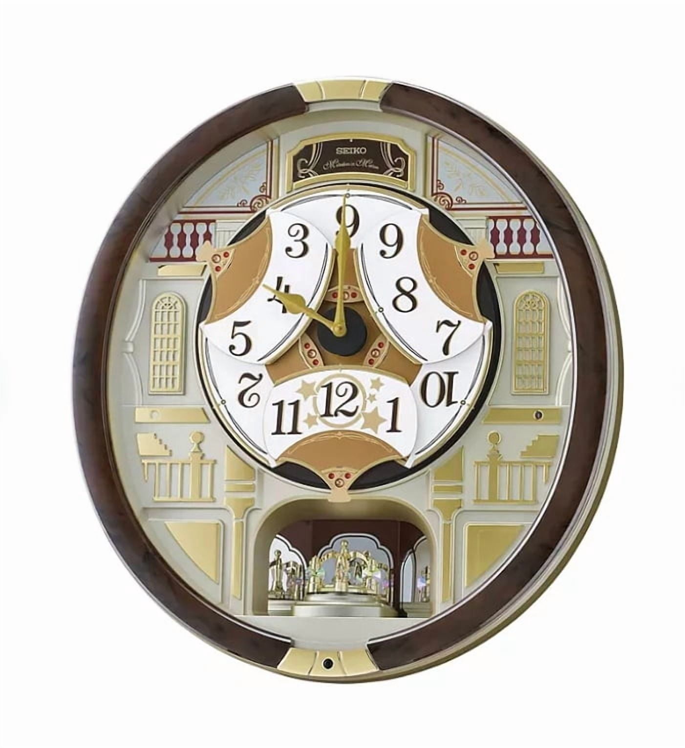 Seiko Melodies in Motion 2024 Musical Wall Clock, Limited Edition Quartz Movement Exclusive