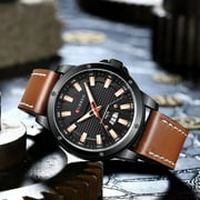 Watches Curren For Men Luxury Brand Fashion Quartz Wristwatch With Leather Strap Casual Business Clock Male - Quartz Wristwatches