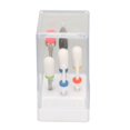 thumbnail image 4 of Nail Drill Bit Set, Ceramic Polishing High Strength Cuticle Remover Bits 7pcs  For Home For Nail Artist, 4 of 8