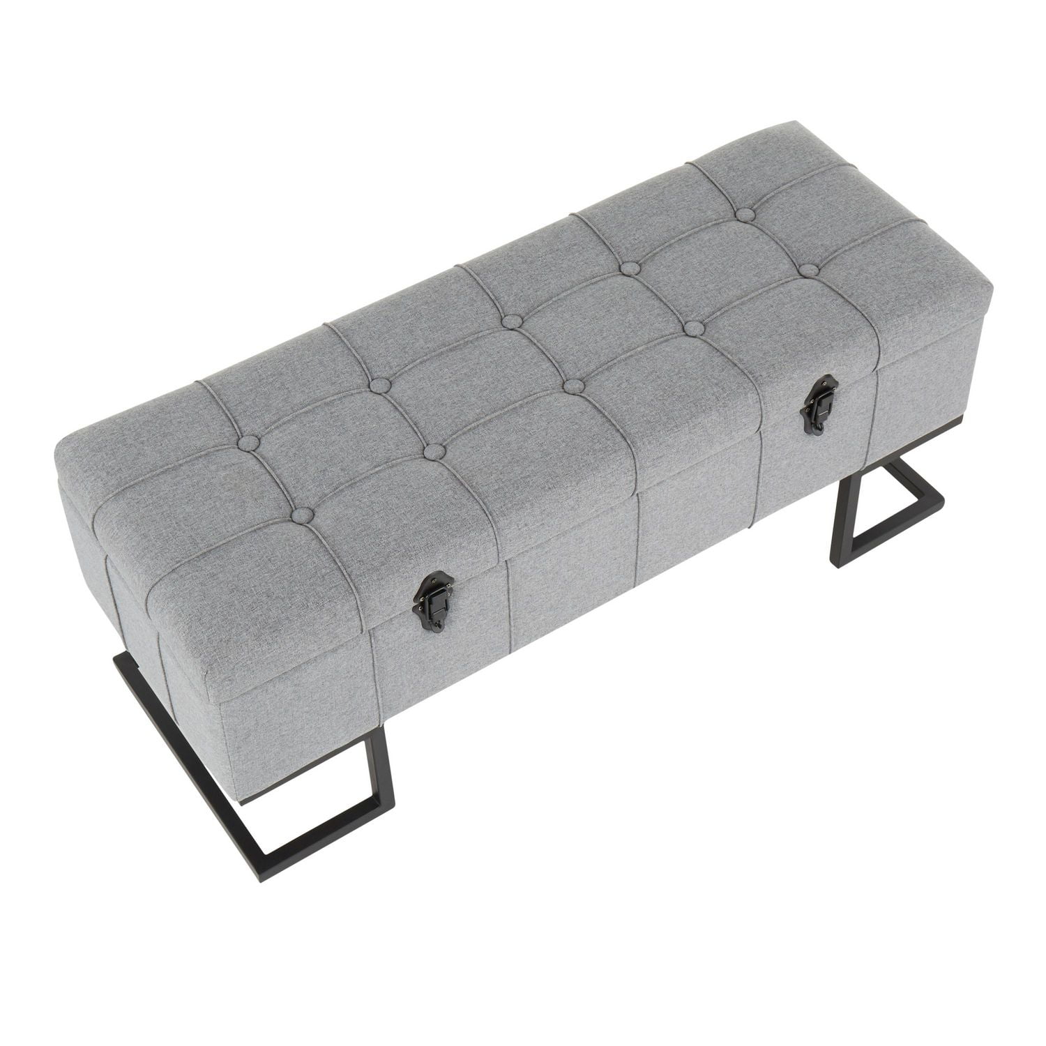 Midas Contemporary Storage Bench by LumiSource