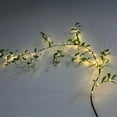 thumbnail image 7 of tasrioml Lighted Artificial Olive Garland 6FT Fairy Light Faux Greenery Olive Vine Pre-lit Olive Garland for Spring Christmas Holiday Fireplace Decor, 7 of 7
