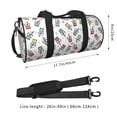 thumbnail image 2 of Easygdp Milk Tea Bolsa de Viaje, Bolsa de Mano, Bolsa de Gimnasio, Bolsa de Equipaje para Viaje, 2 of 6