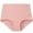 Pink, variant on QLEICOM Cotton Underwear for Women,Women's Panties,Plus Size High Waist Panties for Women Cotton Blend Full Coverage Briefs Comfortable Fits Everyday Basic Underwear for Daily Wear Army Green