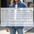 thumbnail image 3 of Enjoytime Fleece Jacket Women Stand Collar Long Sleeve Zip Up Coat Casual Cozy Warm Outerwear Fall Winter Plus Size Clothes, 3 of 8
