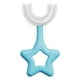 thumbnail image 2 of Niño Bebé Infantil Cepillo de dientes con cabezal de cepillo Lindo Fácil de agarrar de 2 a 6 años Azul Yuyangstore cepillo de dientes manual, 2 of 8
