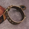 thumbnail image 4 of Suitable for AirTag Dog Collar — 100% Genuine Leather Dog Collar with Apple AirTag Holder, Suitable for Small Dogs, 4 of 10