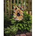 thumbnail image 2 of Carolines Treasures SC9335-FLAG-PARENT Cairn Terrier Candy Cane Holiday Christmas Flag  multicolor, 2 of 2
