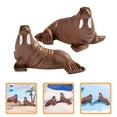 thumbnail image 2 of Set of 10 Mini Figurines for Aquarium Decoration, Realistic Resin Sea Animal Figures for Fish Landscaping and Kids Toys, 2 of 9