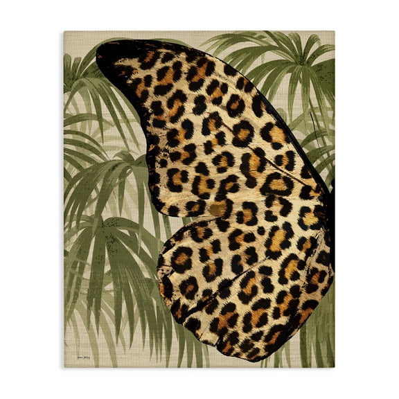 Stupell Industries Bohemian Tropical Animal Pattern Wing Canvas Art, 16 x 20, by Amber Sterling