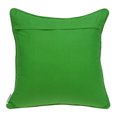 thumbnail image 2 of Parkland Collection PILA11019P Housse de Coussin Carrée Transitionnelle Verte et Blanche avec Insert en Poly - 20 x 20 x 7 Po., 2 of 3