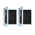 thumbnail image 1 of GROWTH TANK 2Pcs Wooden Photo Frame Storage Projects Homes Glass Floating Front Open Artwork Blue, 1 of 9
