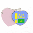 thumbnail image 1 of Soy de Mauritania Bolsa de viaje Mirror maquillaje corazón rosa, 1 of 4