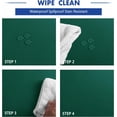 thumbnail image 4 of White Round Tablecloth 60 Inch - Waterproof Stain Resistant Spillproof Polyester Fabric Table Cloth for Dining Room Kitchen Parties, 4 of 6