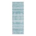 thumbnail image 2 of Jill Zarin Uptown Collection Area Rug - Madison Avenue (2' 2" x 6' 1" Runner Turquoise/Ivory), 2 of 6