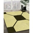 thumbnail image 2 of Ahgly Company Indoor Rectangle Patterned Sun Yellow Area Rugs, 8' x 10', 2 of 6