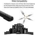 thumbnail image 4 of Bluetooth Receiver Bluetooth Car Adapter  Portable Wireless Bluetooth Aux Headphones Adapter with Clips Design  Hands-Free Audio Car Kits with 3.5mm Jack Stereo Output, 4 of 9