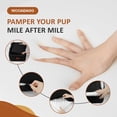thumbnail image 3 of Asiento para perro para auto Wooaidagg, tamaño mediano, lavable, negro, 3 of 6