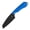 Nitro V&Dark Blue G10, variant on Kansept Valk Fixed Blade 3"Stonewashed Nitro V Blade, Ivory G10 Handle,Sparrow Knife Design,G019A3,With Sheath