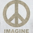 thumbnail image 3 of CafePress - Vintageimaginepeace1bk T Shirt - Men's Classic Graphic T-Shirt, 3 of 4