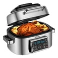 thumbnail image 2 of BBday Friteuse Électrique Combo 6.50 Litres 10 en 1 & Grill Intérieur Sans Fumée, 2 of 7