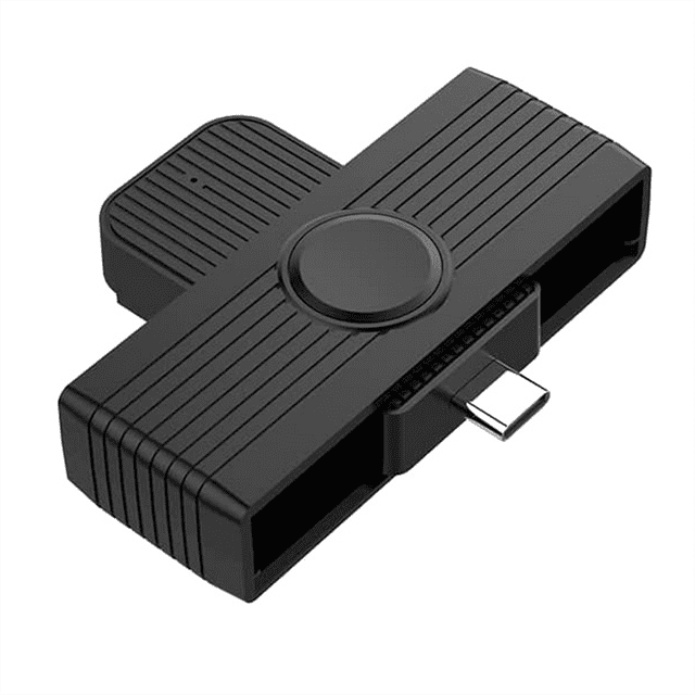 Lector de Tarjetas Inteligentes Tipo C, Adaptador de Conector para Clonador de Tarjetas de Memoria, EMV, DNIE, DNI, Sim, Tipo C, para SO,