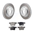 thumbnail image 1 of Transit Auto Front Coated Disc Brake Rotors and Ceramic Pads Kit for Car 2019 BMW 330i xDrive GT with 330mm Diameter Rotor Without Blue Painted Calipers KGT-103252, 1 of 2