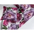 thumbnail image 2 of Flowers Bed Runner Set, Watercolor Spring Season Themed Peony Lovers Concept Vintage Print, Decorative Bedding Scarf & 2 Pillow Shams for Hotels Homes, Queen, Lilac Pink and Raspberry, by Ambesonne, 2 of 3