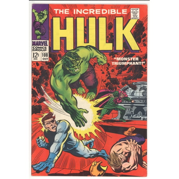 Incredible Hulk #108 Comic Book