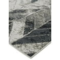 thumbnail image 3 of HomeRoots 511515 12 x 18 ft. Black Gray & Silver Geometric Rectangle Area Rug, 3 of 5
