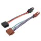 thumbnail image 2 of Arnés conector de alambre de radio iso cableado adaptador de arnés enqueto masculino un cable femenino de radio femenino de 16 pines de 16 pines, 2 of 7