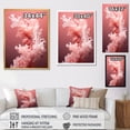 thumbnail image 4 of Designart "Expressing The Whispers Of Underwater Corals" Coastal Coral Under Water Floater Framed Wall Art Prints, 4 of 5