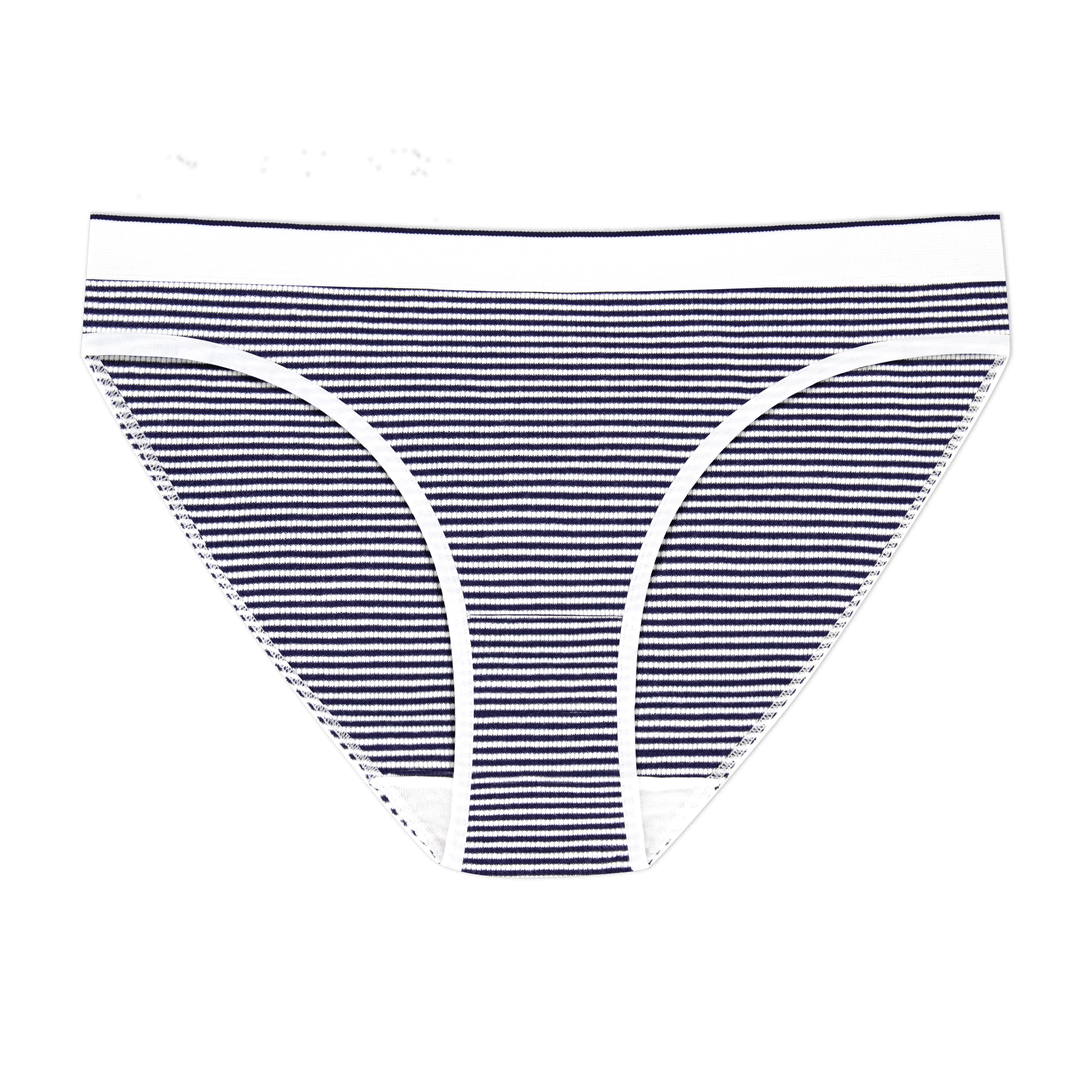 No Boundaries Stretch Ribbed Bikini Underwear, 5-Pack, Women's XS-XXXL