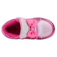 thumbnail image 5 of NEWMALL Toddler Glitter Shoes Girls Flashing Cute Bowknot Sneakers (10 Toddler,Fuchsia Multi), 5 of 7