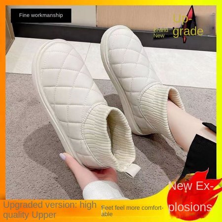 

Snow Boots women‘s shoes boots non-slip fleece-lined shoes thick cotton shoes winter boots outer wear snow cotton platform women‘s shoes
