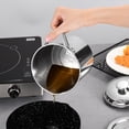 thumbnail image 3 of Bacon Grease Container with Strainer 3 L/105oz Stainless Steel Cooking Oil Keeper with Lid and Easy-Grip Handle Suitable for Storing Frying Oil and Cooking Grease, 3 of 10