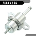 thumbnail image 5 of Unique Bargains Fuel Pressure Regulator No.1561067D00 for Chevrolet Tracker 1999-2004 Metal Silver Tone 1 Pc, 5 of 6
