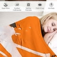 thumbnail image 3 of Chilfamy Wooden Bench Throw Blanket for Couch Sofa Bed Office Travel Camping All Seasons Flannel Material Blanket 60x80in, 3 of 6