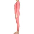 thumbnail image 7 of Lavra Women’s Thermal Set Cotton Waffle Knit Long Johns Underwear Top Pants Winter Pajama, 7 of 7