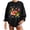 Black, variant on Fesfesfes Ugly Xmas Sweater Women's Tops Winter Christmas Dog Classic Printing Pullover Loose Sweatshirt Clearance