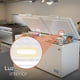 thumbnail image 3 of White-Westinghouse  Congelador Horizontal 25 Pies 708 Litros  Control Dual de Temperatura  Luz Interior  Cerradura con Llave  Alta Capacidad  Modelo WWCCF25708LHWDD, 3 of 9