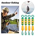 thumbnail image 3 of Fishing Line Swivel 10pcs Buffer Sub-clamp Tangle-free Fishing Line 360-degree Rotation Fishing Accessories, 3 of 8