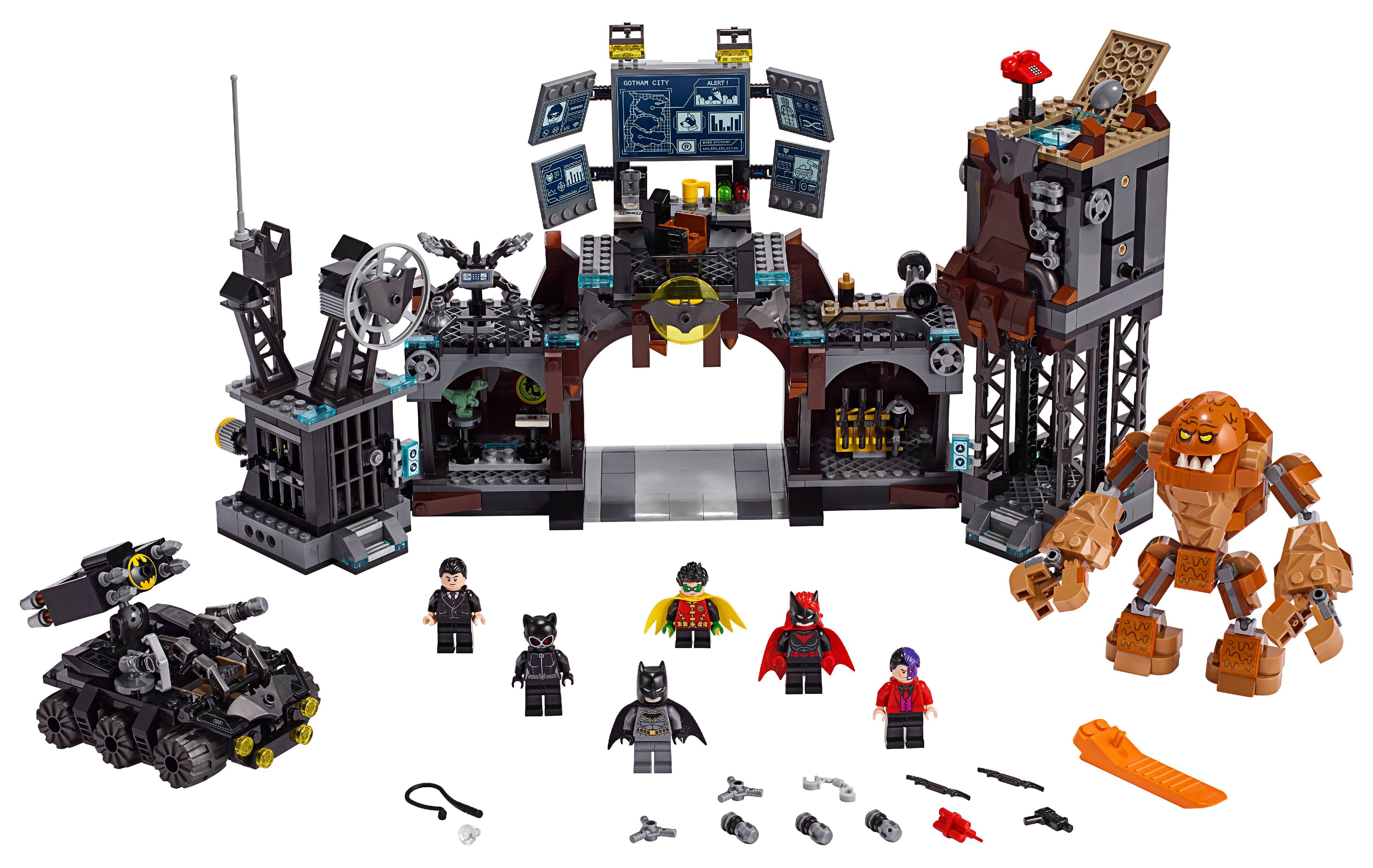 LEGO Super Heroes Batcave Clayface Invasion 76122 Batman DC Toy Building Kit - image 3 of 8