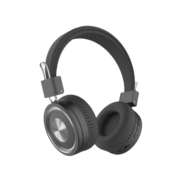Matsuzay Auriculares Bluedio Auriculares Estéreo Inalámbrico Reducción de Ruido de Graves Orejeras de Audio Portátiles Juego Deportivo para Llamadas Cables de audio/vídeo Gris oscuro